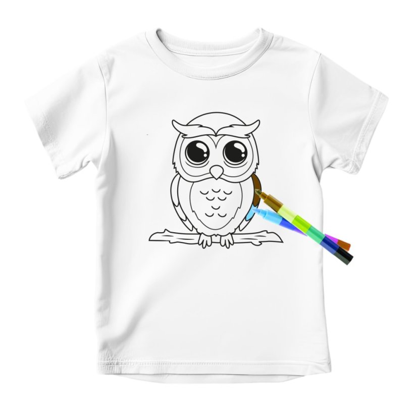 Kreativní tričko - zvířátka - Velikost unisex: 10 let