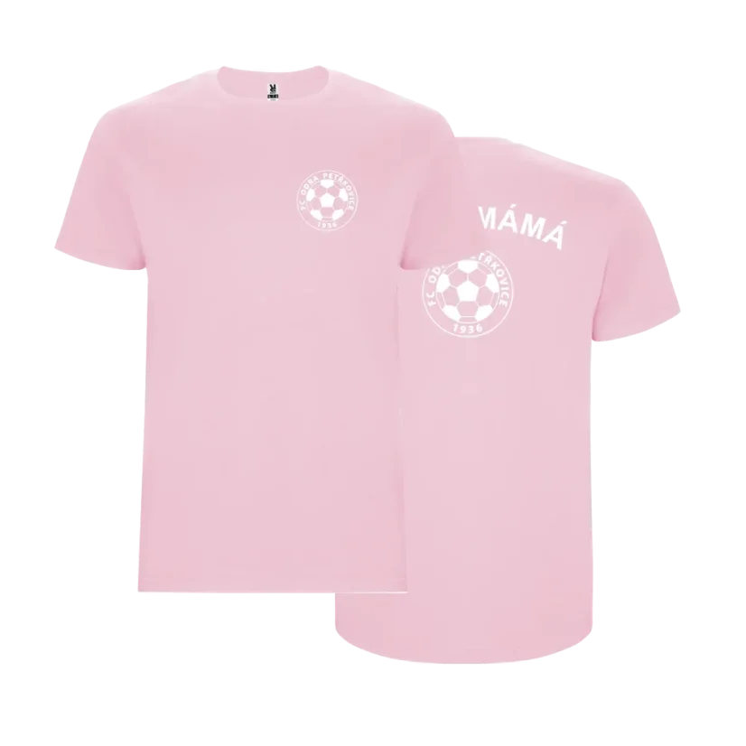 FC Odra Petřkovice - růžové tričko STAFFORD - Velikost unisex: L