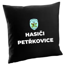 Hasiči Petřkovice - černý polštář W 350