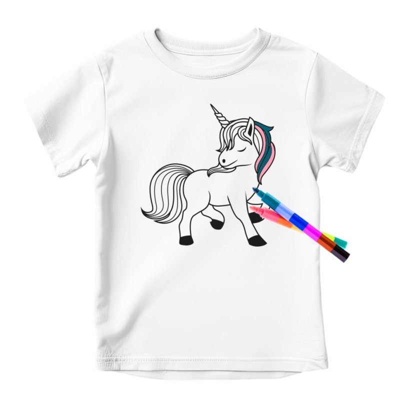 Kreativní tričko - zvířátka - Velikost unisex: 10 let