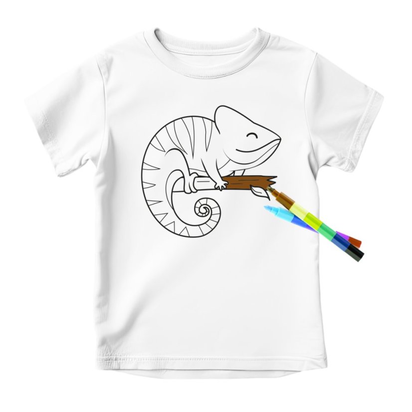 Kreativní tričko - zvířátka - Velikost unisex: 10 let