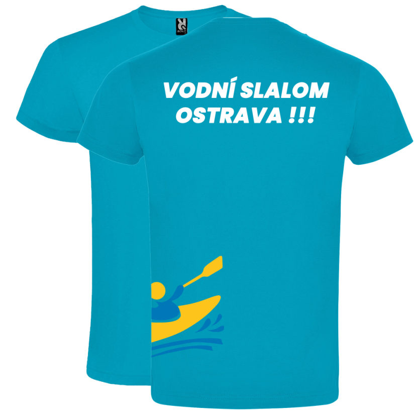 VK TZUNAMI -  modré tričko BC - Velikost unisex: XL