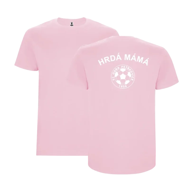 FC Odra Petřkovice - růžové tričko STAFFORD - Velikost unisex: L