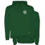 FC Odra Petřkovice - zelená mikina s kapucí URBAN - Velikost unisex: S
