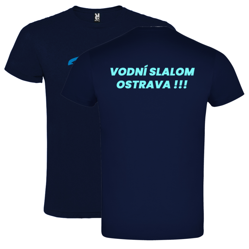 VK TZUNAMI -  tmavě modré tričko BC - Velikost unisex: S
