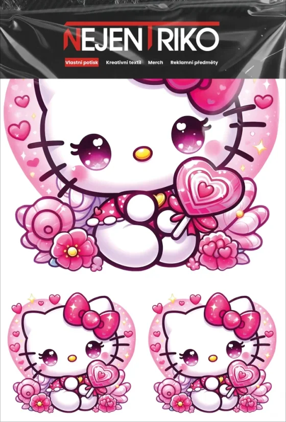 DTF nažehlovačka Sweet Kitty