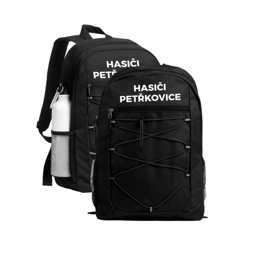 Hasiči Petřkovice - černý batoh Misuri