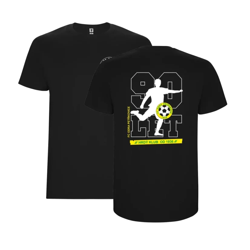 FC Odra Petřkovice - černé tričko STAFFORD - Velikost unisex: L