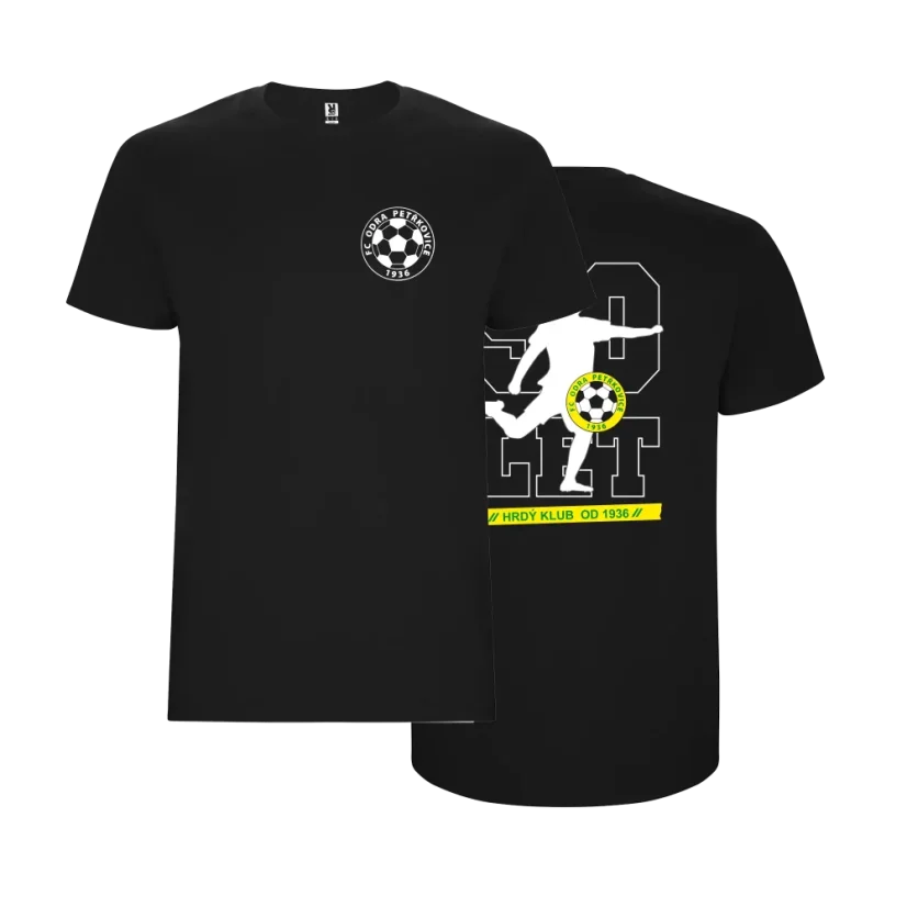FC Odra Petřkovice - černé tričko STAFFORD - Velikost unisex: L