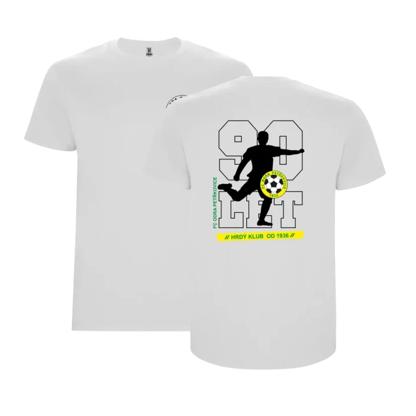 FC Odra Petřkovice - bílé tričko STAFFORD - Velikost unisex: XL