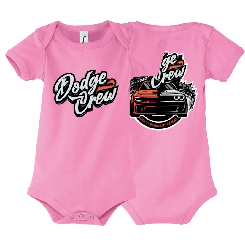 Dodge Crew FANS -  dětské body BAMBINO - Velikost unisex: 3-6