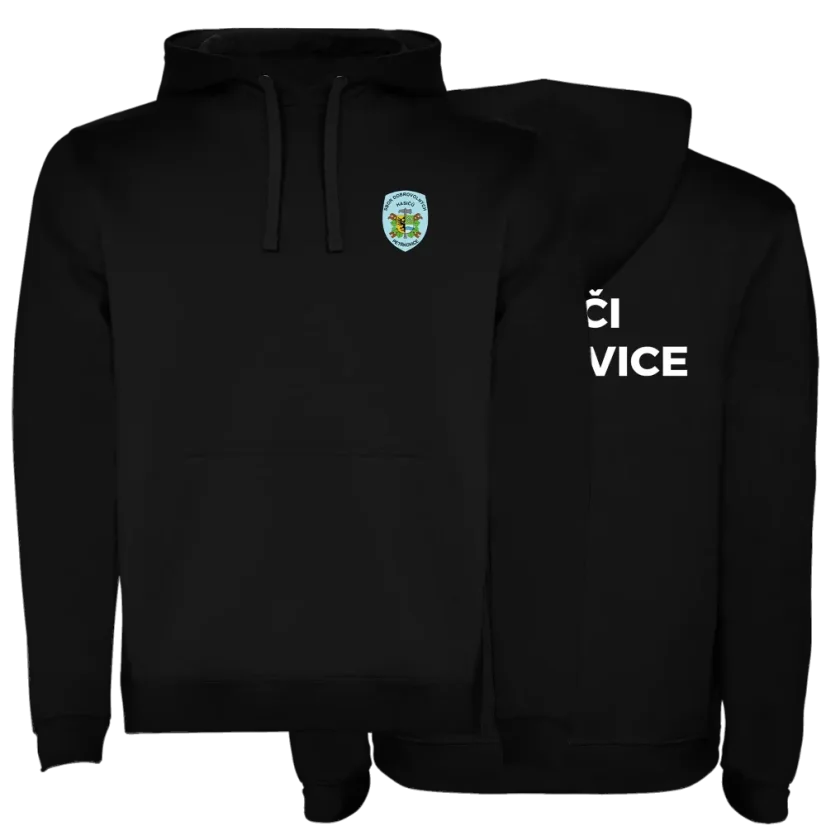 Hasiči Petřkovice -  mikina s kapucí URBAN - Velikost unisex: XXXL