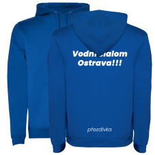 VK TZUNAMI  -  modrá mikina s kapucí BC