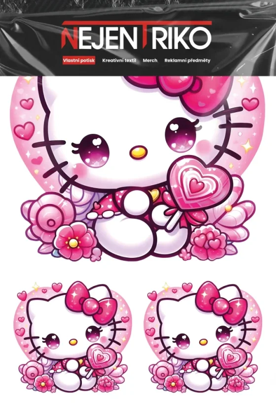DTF nažehlovačka Sweet Kitty