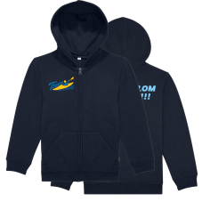 VK TZUNAMI  -  tmavě modrá mikina ZIP s kapucí BC